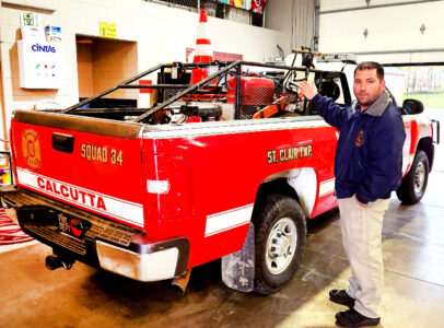 Calcutta VFD receives ODNR Division of Forestry Grant